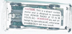 Car Underside Label